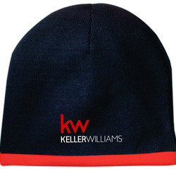 Keller Williams Knit Beanie-8132 - Black